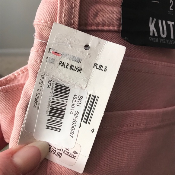 Kut from the Kloth Amy crop straight leg jeans - Picture 8 of 9